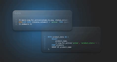 jinja macro|dbt Macros: How to Write dbt Macro using Jinja .